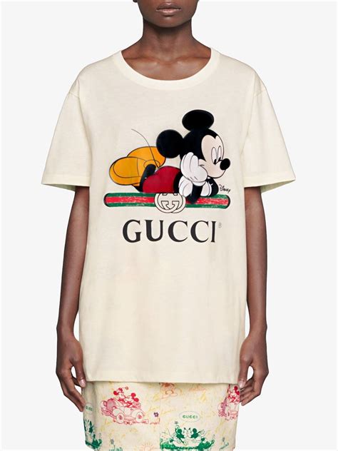 t-shirt gucci mickey|gucci mickey mouse handbag.